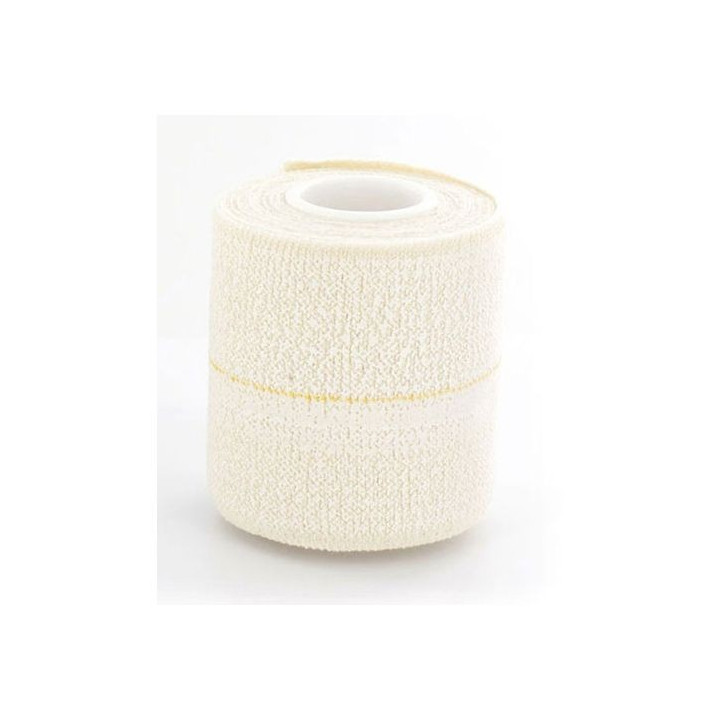 Elastischer Klebeverband 8 cm x 2,5 m nicht gespannt – Packung 10 Stück.