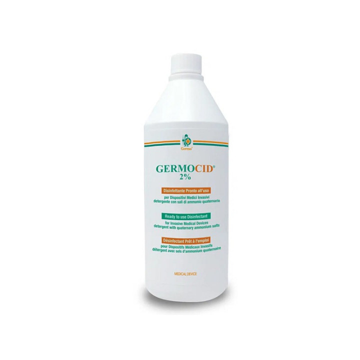 Désinfectant pour instruments germocides 2 % - paquet 12 pièces.