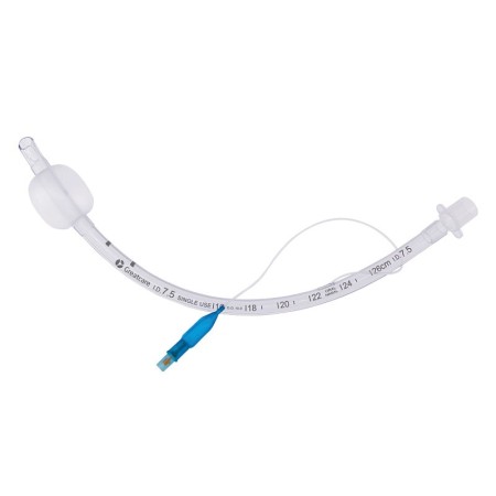 Tube endotrachéal menotté diamètre 4,5 mm - pack 100 pièces.