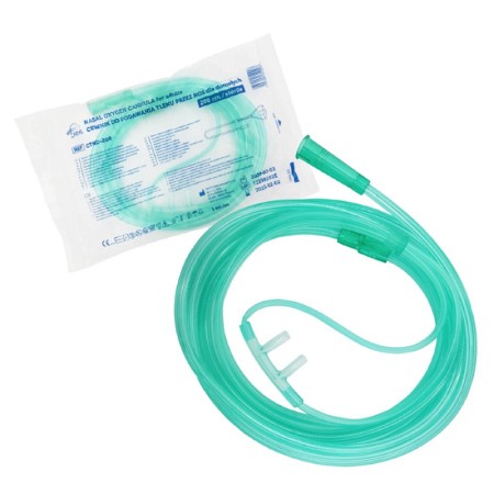 2 m Oxygen Tube with Fittings and Retronuchal Nasal Cannula