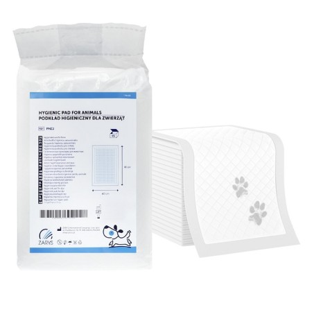 Covorașe absorbante pentru animale de companie 60x90 cm - 15 bucăți