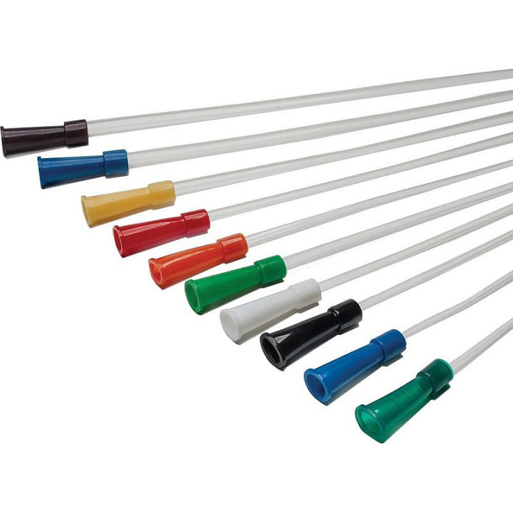Nelaton CH10 kateter svart 40 cm lång - 50 st.