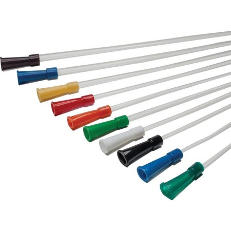 Catéter nelaton ch14, verde, 40 cm de largo - 50 unidades.