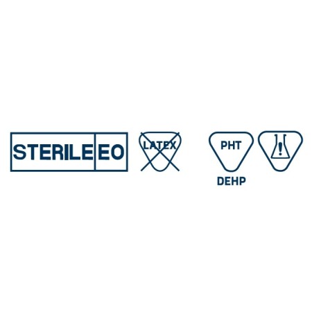 Nelaton ch14 zöld katéter 40 cm hosszú - 50 db.