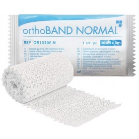 OrthoBAND NORMAL Nadelstreifen-Stirnband 10 cm x 3 m - 5-6 min - 1 Stück