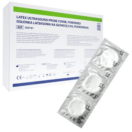 Capace de sondă din latex ambalate individual - pachet de 144