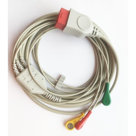 Cable de ECG de 3 derivaciones - Veterinario