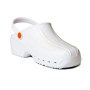 ULTRALIGHT CLOGS with strap - 44 - white