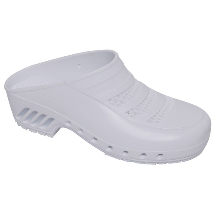 Weiße Fassungen – mit Löchern – 43-44 – 1 Paar