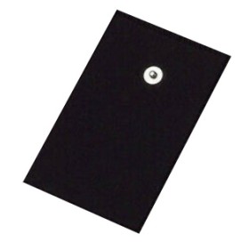 Électrodes à clipser en caoutchouc 120x80 mm pour utc2 - pack 12 pièces