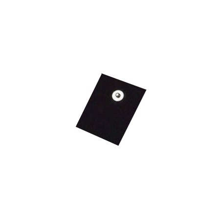 Electrodos de goma con clip 45x60 mm para utc2 - pack 12 uds.