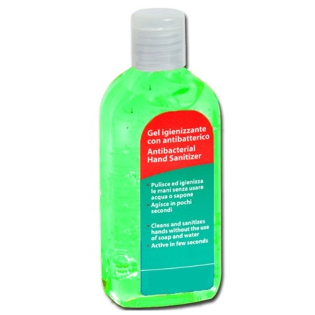 Gel antibactérien - tube de 100 ml - vert - pomme - paquet 30 pièces.