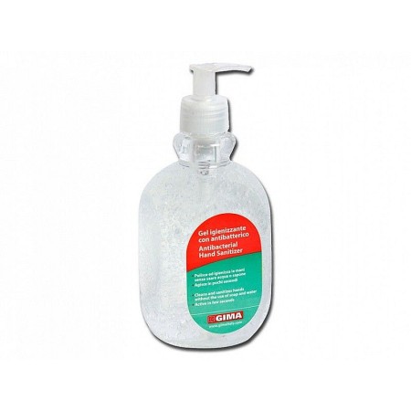 Antibakteriell gel - 500 ml flaska - transparent - 20-pack.