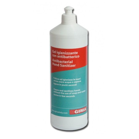 Antibacteriële gel - 1 liter fles - transparant - pak 18 stuks