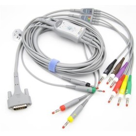 10-kanaals patiëntenkabelset (kabel+kabels)