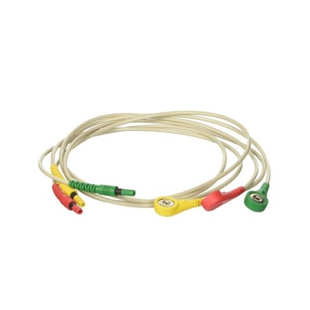 3-lead veterinary cable kit )