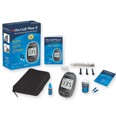 Complete kit for Gima MMO/L Blood Glucose Meter - GB, FR