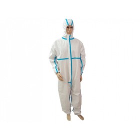 Seam sealed insulated coverall - type 4b-5b-6b - s - disposable