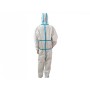 Insulated coverall with heat-sealed seams - type 4b-5b-6b - m - disposable