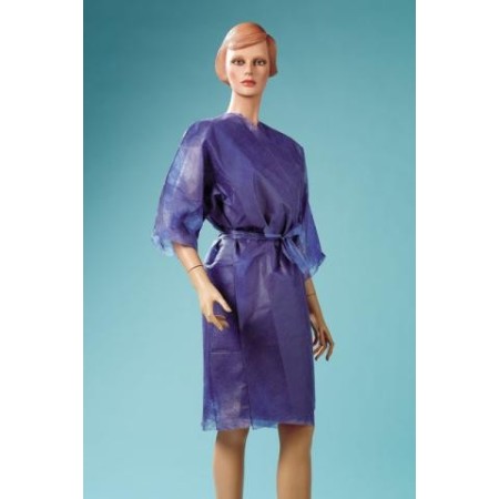 Kimono z rękawem 3/4 z oddychającego tnt - 100 szt.