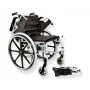 Deluxe wheelchair - aluminium
