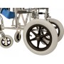 Queen aluminium pram - light blue