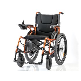 Electric wheelchair - rear wheels 24 with handrails