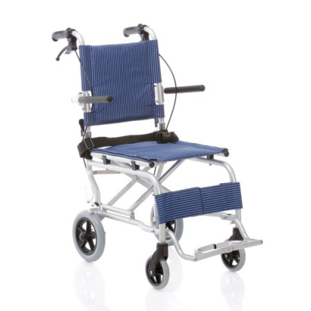 SILLA DE RUEDAS DE VIAJE PLEGABLE - DOBLE CRUCERO TRAVEL, Asiento 37 cm - PSCP850-37