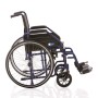 Start1 folding self-propelled wheelchair - solid rear tyres with quick release