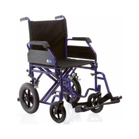 Carrozzina di transito pieghevole dual go! - gomme piene, seduta a scelta