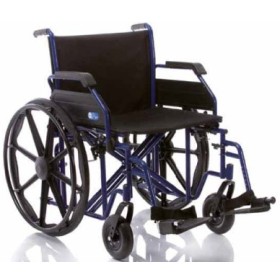 Fauteuil roulant automoteur pliable Plus - pneus pleins, siège large au choix