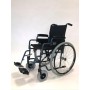 Silla de ruedas autopropulsada plegable Mediland M200 - neumáticos macizos, asiento de su elección