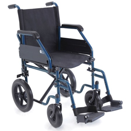 Folding transit wheelchair Go! - solid tires