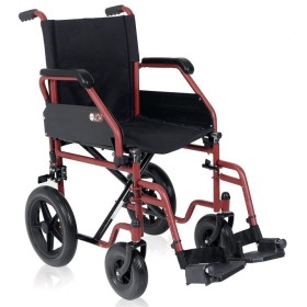 Folding transit wheelchair Go! - solid tires