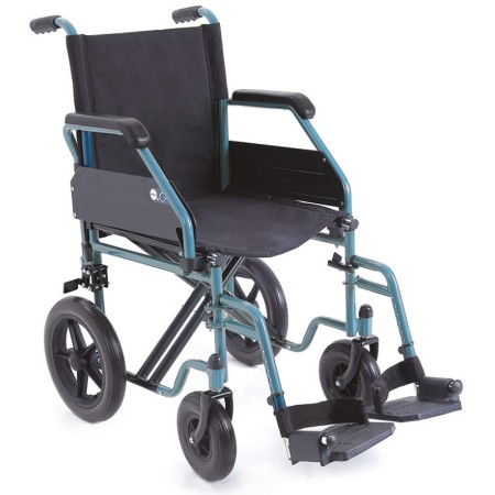 Folding transit wheelchair Go! 2 - solid tires