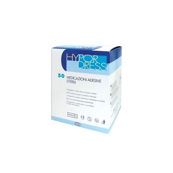 Sterilt limförband 10x20 cm – förpackning 50 stycken.