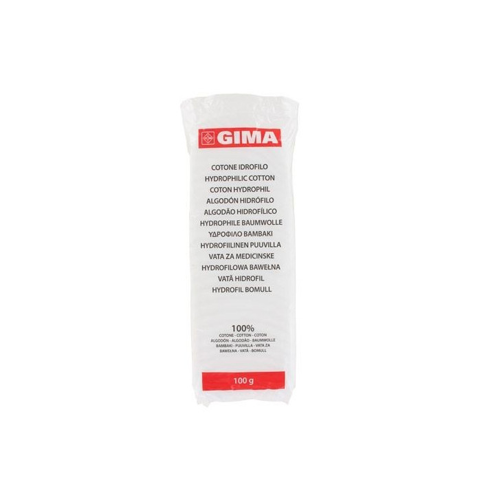 Pachet de vată 100 g - pliată în Z - amb. 100 buc.