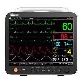 Gima K15 Moniteur multiparamètre à écran tactile - ECG 12 dérivations