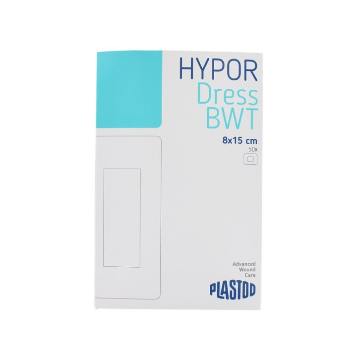 Steriler adhäsiver Wundverband bwt 8x15 cm – Packung mit 50 Stück