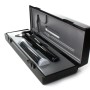 Otoscope e-scope f.o. black led 3.7v in hard case