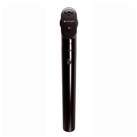 E-scope ophthalmoscope black led 3.7v in hard case