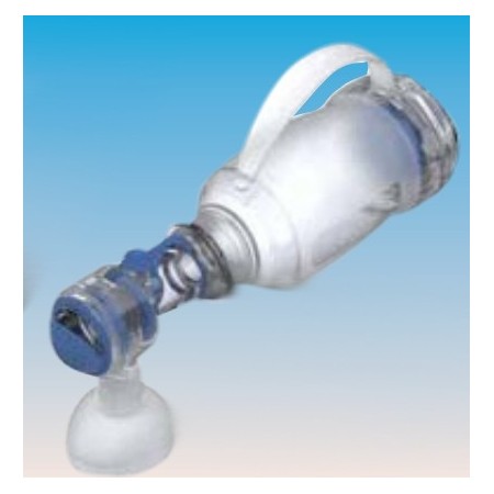 Silicone resuscitator with masks no. 1 - neonatal