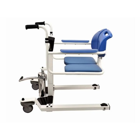 Hydraulic patient transfer chair