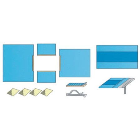 Ensemble chirurgical universel - stérile - pack 12 pièces.