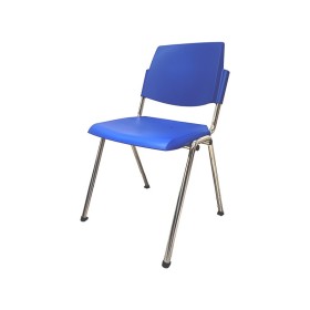 Chaise empilable - bleu