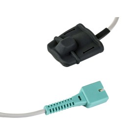 Rubberen SpO2-sensor (Type D 0,9 m) voor K12, K15, New Oxy 110 - volwassenen - optioneel - vereist 35318