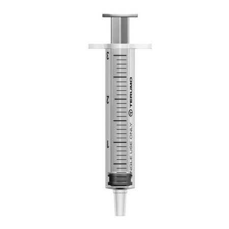 Seringi terumo 3 ml fără ac - luer lock concentrice - ss+03l1 - sterile - pachet de 100.