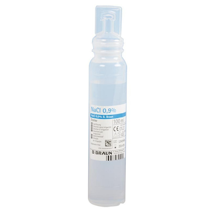 Ecolav NaCl 0,9% steril saltvand 100 ml - 1 pc.