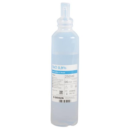 Ecolav NaCl 0,9% Saline stérile 250 ml - 1 pc.