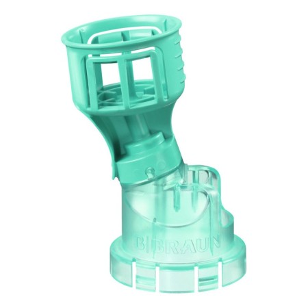 Overførselsanordning mellem flaske og hætteglas b. braun ecoflac connect l - 10 stk.
